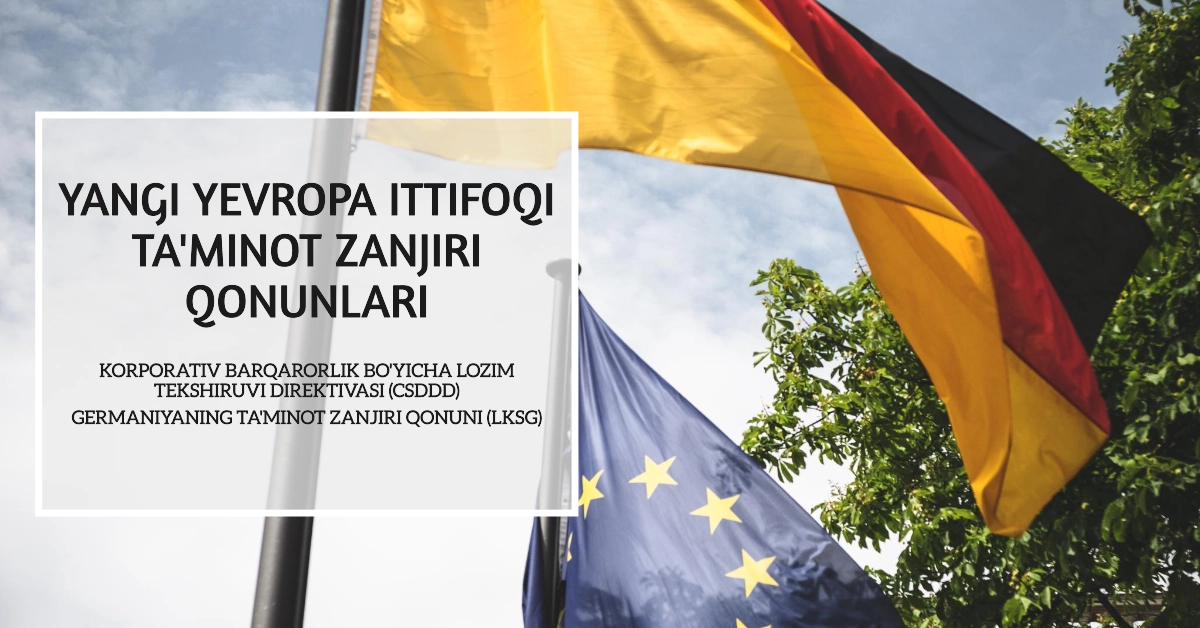 Featured image for Европа Иттифоқи таъминот занжири қонунлари (CSDDD ва LkSG): Экспортчилар учун қўлланма